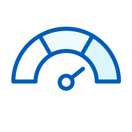 Credit Score Dial Icon