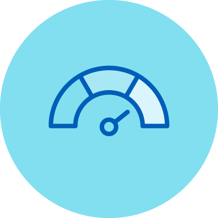 Credit Score Dial Icon