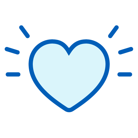 Heart with Bursts Icon