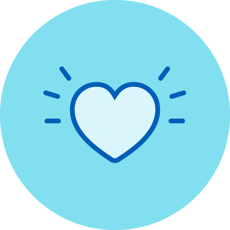 Heart with Bursts Icon