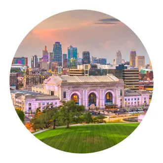 Kansas City Downtown Skyline