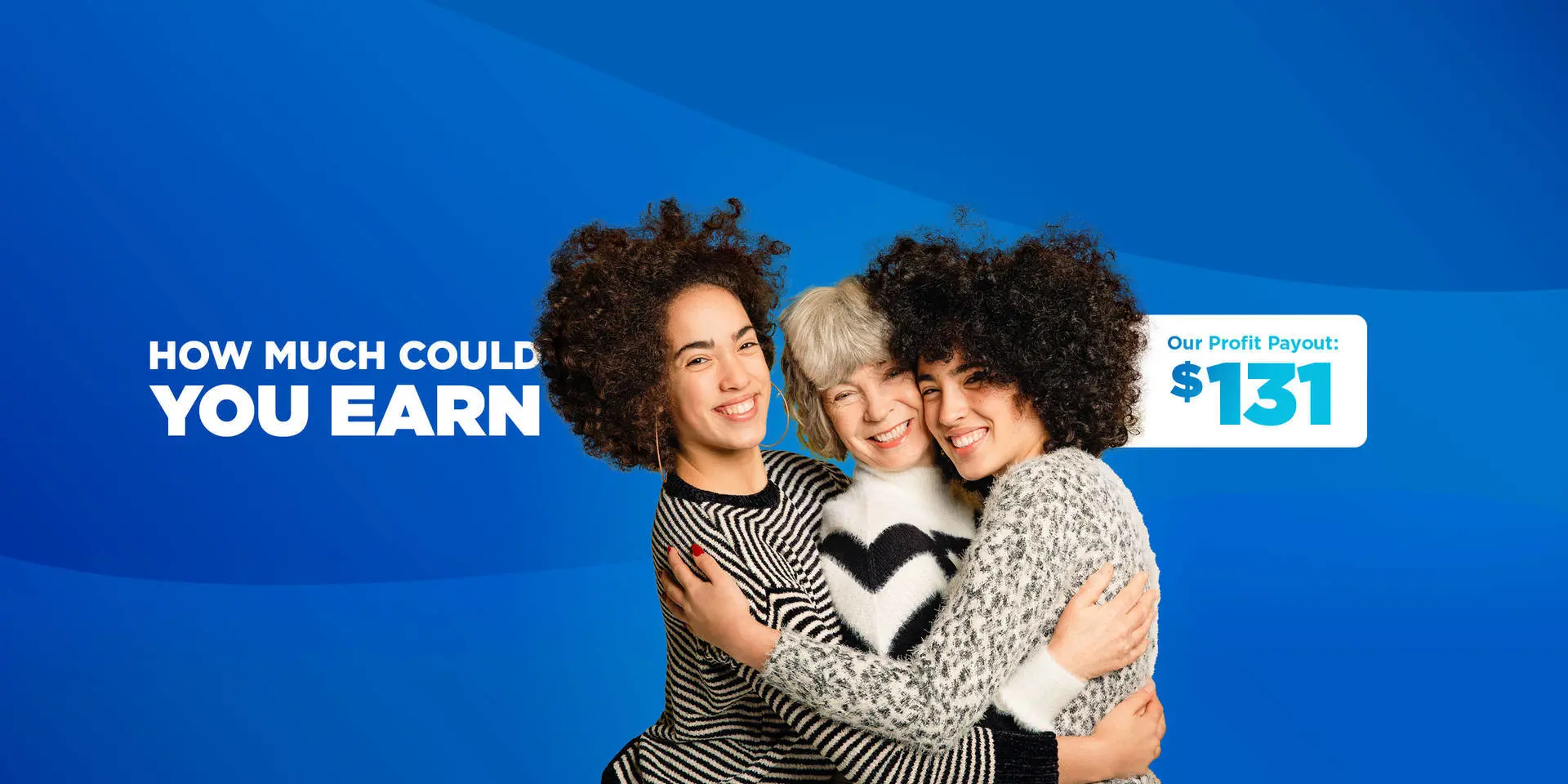 Mom and Two Daughters, Profit Payout Recipients